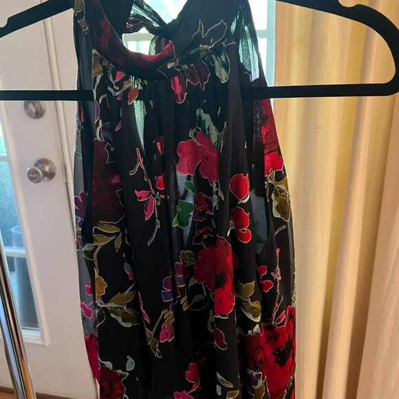Alice + Olivia Floral Halterneck blouse size xs - Picture 4 of 9